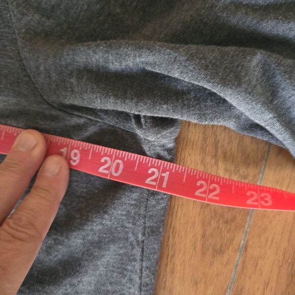 Eileen Fisher Tencil Jersey Dress Sz XLarge 3/4 Sleeve Grey Langenlook Soft - Picture 8 of 10